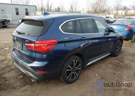 2016 BMW X1 xDrive28I из США, поврежденный, VIN WBXHT3C30G5E55855